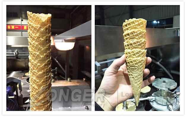 Automatic Ice Cream Cones Processing Line|Biscuit Cones Plant Model B