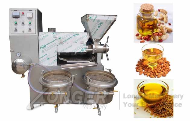 Automatic Screw Oil Extraction Press|Peanuts Soybean Oil Press