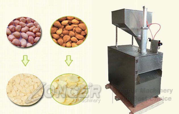 Peanuts Slicer Machine|Groundnuts Slice Cutting Machine
