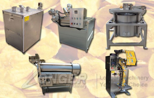 Semi Automatic Plantain Chips Processing Line|Banana Chips Machine