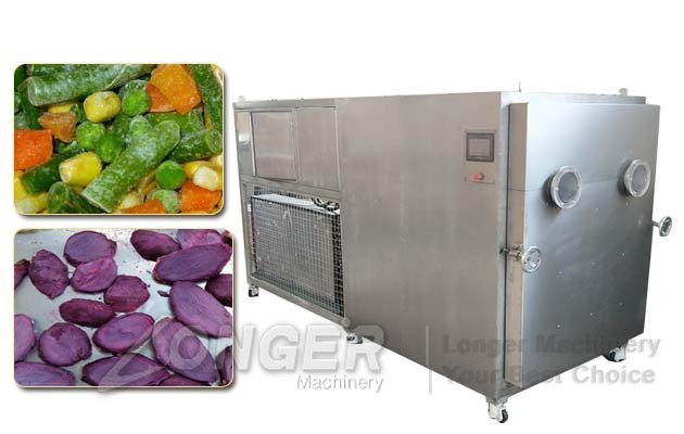 Vacuum Freeze-drying Machine|Automatic Fruit Vegetable Chips Freeze Dryer On Sale