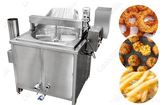 <b>Automatic Snack Fryer Machine|Nuts Chips Namkeen Round Fryer Machine</b>