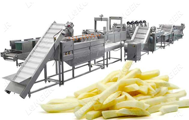 <b>Automatic Half-fried Frozen French Fries Machines Price</b>