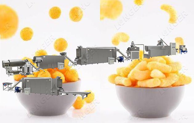3D Pellet Chips Production Line|Puffed Chips Extruder Price