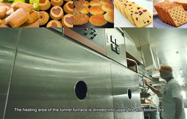High Quality Bakery Tunnel Furnace For Bread & Biscuit