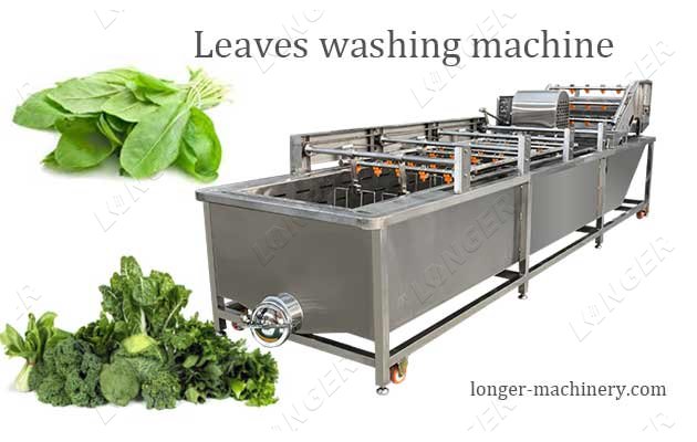 Efficient Leaves Vegetable Washing Cleaning Machine