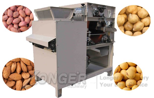 green almond peeling machine