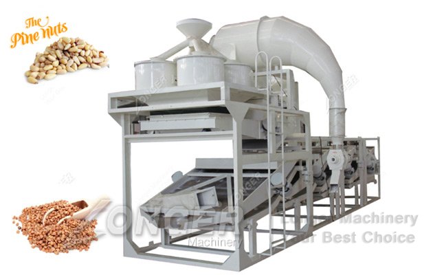 pine nut peeling machine