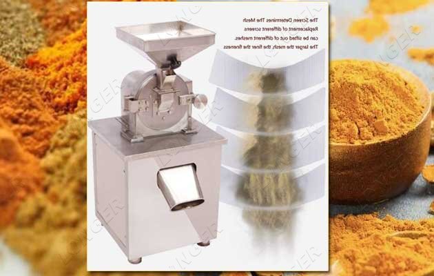 ginger powder grinding machine