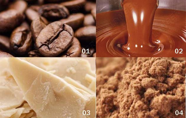 automatic cocoa powder production line