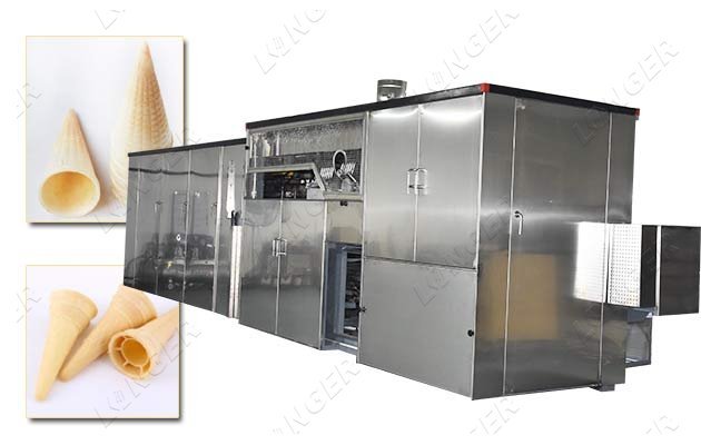 wafer cones making machine price