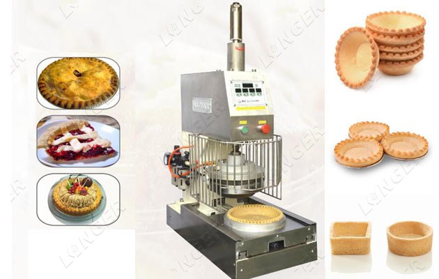 pie tart shells making machine