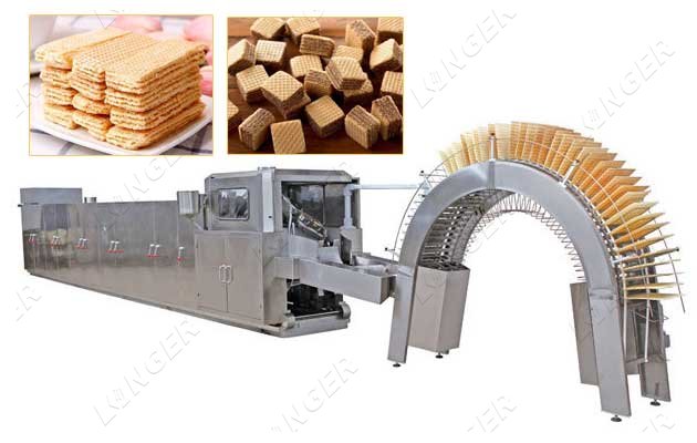 industrial wafer making machine