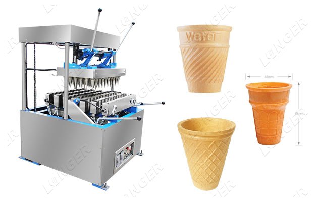coffer wafer cups machine for sale