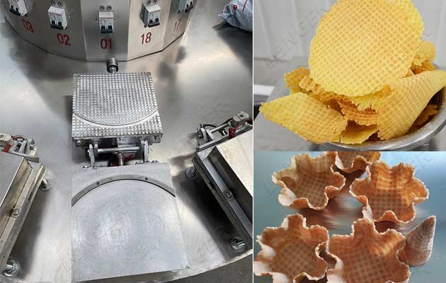 waffle processing machine