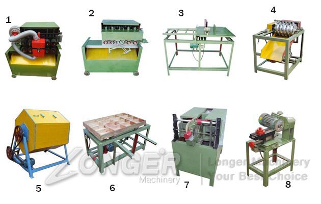 Wood Toothpick Processing Machine|Wooden Tooth Sticks Production Line