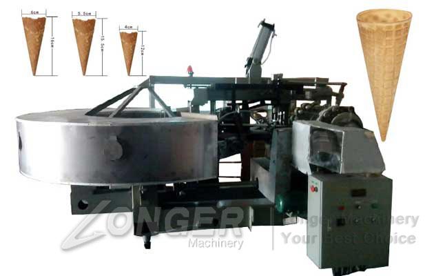 Automatic Waffle Biscuit Cones Making