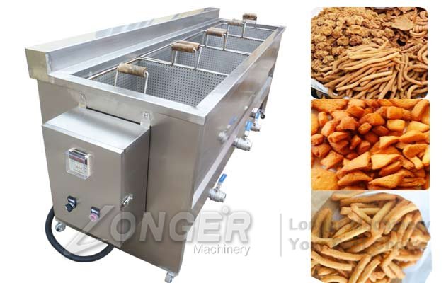 Multi-purpose Nigerian Chin Chin Fryer|Semi-automatic Kuli Kuli Snacks Frying Machine