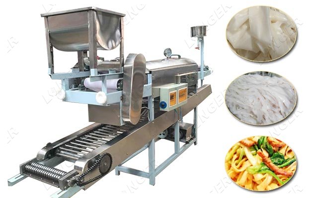 Industrial Round Fresh Rice Noodle Maker Machine Online Price