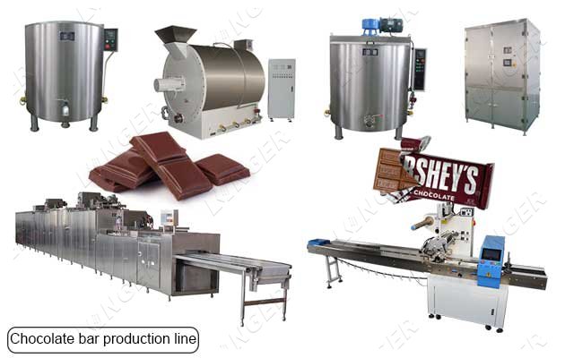 Chinese Chocolate Bar Making Production Line Solution