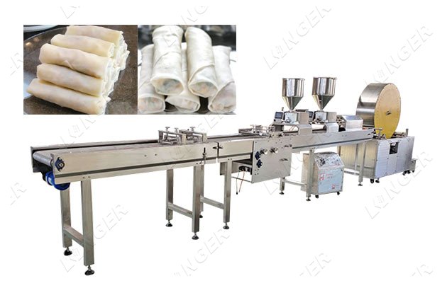 Fully Automatic Spring Rolls Making Machine Factory Price