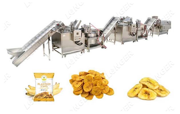 Automatic Plantain Chips Production Line|Equipment For Banana Chips