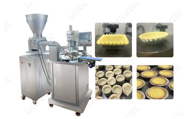 New Type Automatic Egg Tart Shell Forming Machine