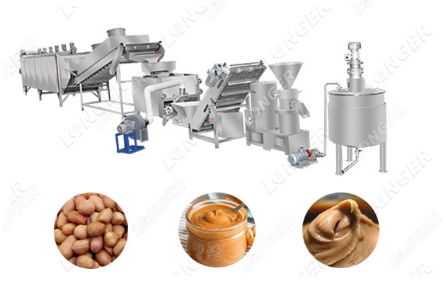 Automatic Peanut Groundnut Butter Production line Chinese Supplier