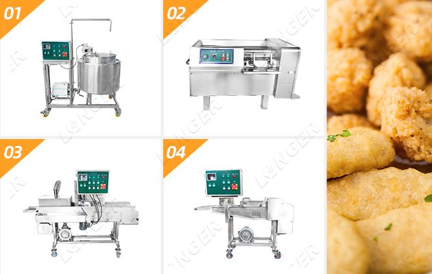 Chicken Nuggets Processing Line|Chick
