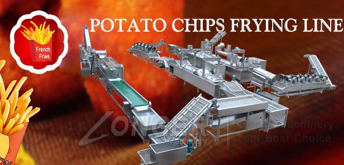 potato chips machine