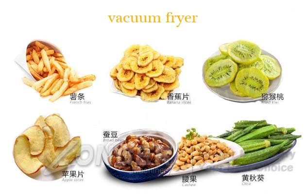 snack chips vacuum fryer