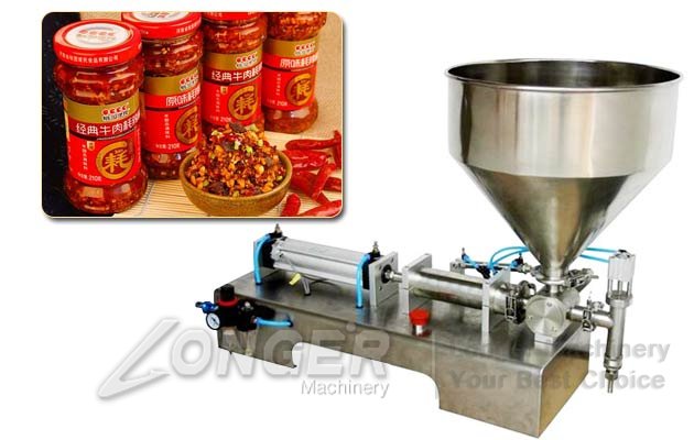 nut paste bottling machine