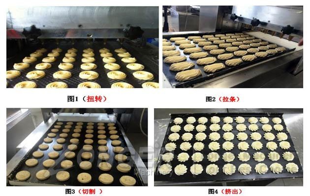 jam filled cookie biscuit forming machine