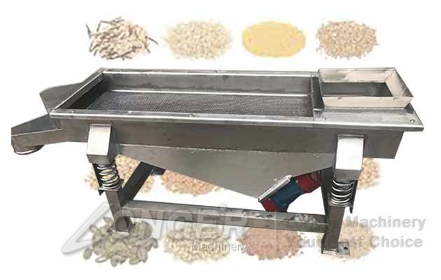 powder linear screen machine