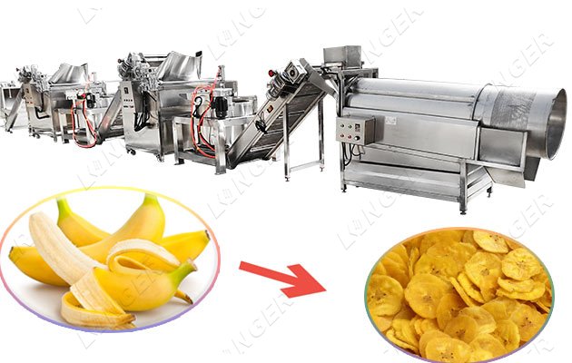 plantain chips processing machine