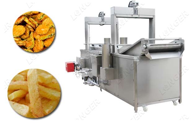 industrial chips fryer