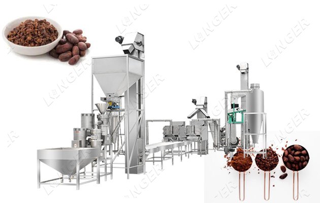 cocoa powder making machine for sale