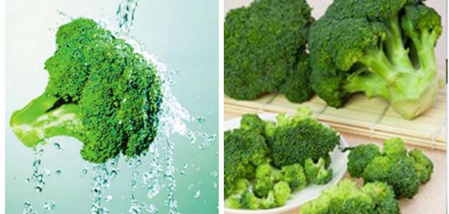 broccoli cleaning machine