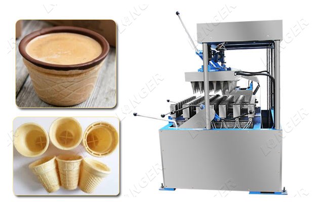 edible coffee cup making machine