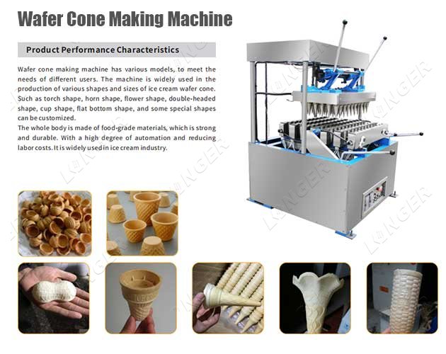 wafer choco shell baking machine