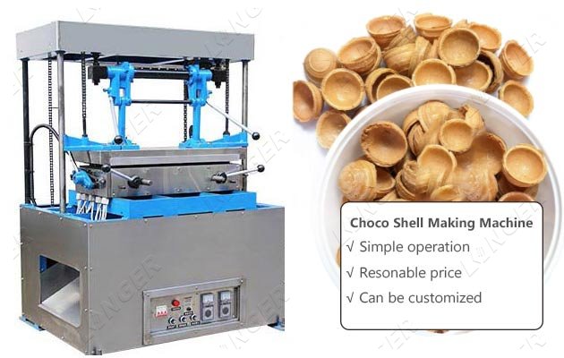choco shell forming machine