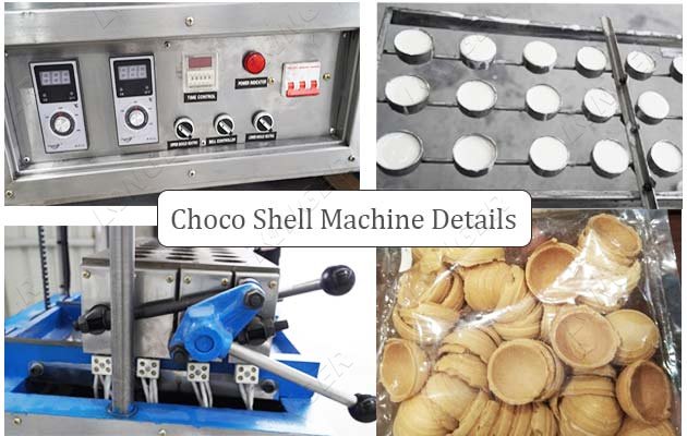 choco shell making machine supplier