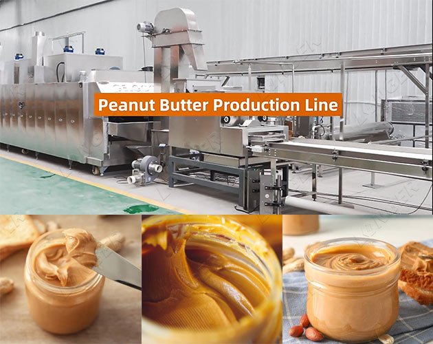 peanut butter processing plant