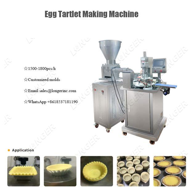 egg tartllet making machine