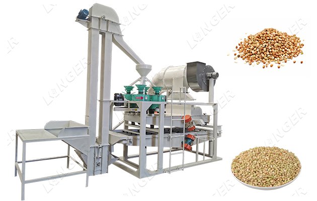 buckwheat processing machine